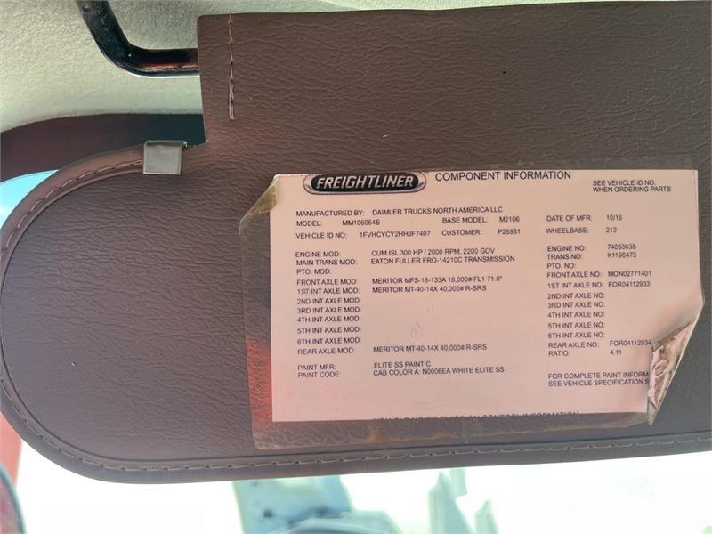 Freightliner M2 106 Kiper kamioni