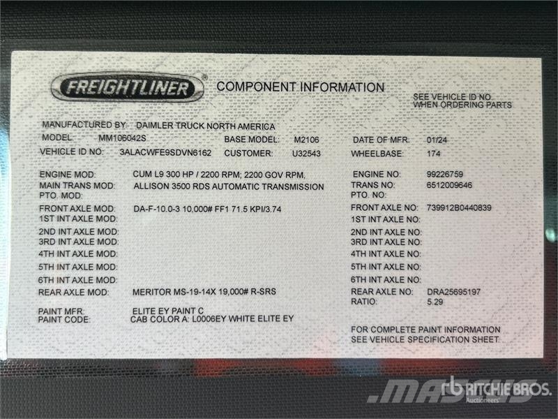 Freightliner M2 106 Мусоровозы
