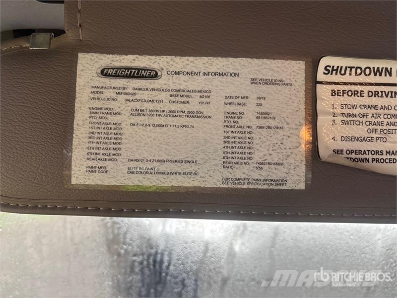 Freightliner M2 106 4x2 Service Truck Onderhoud voertuigen