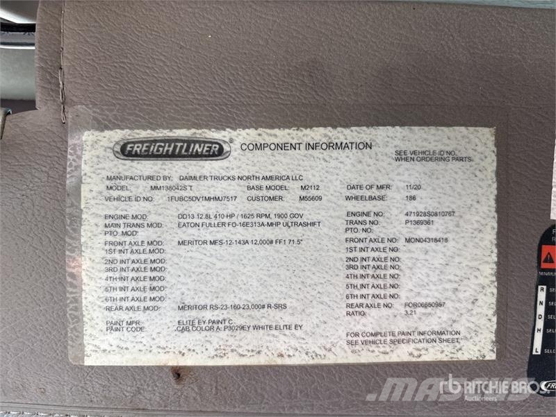 Freightliner M2 112 曳引機組件