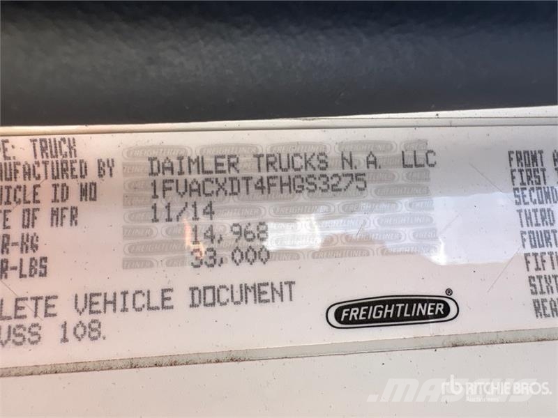 Freightliner M2 4x2 Water Truck Ūdens mašīnas
