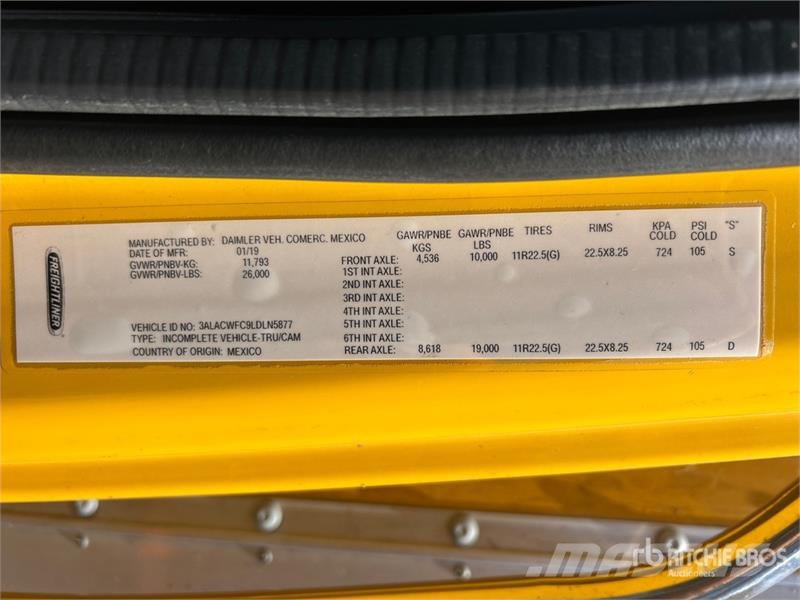 Freightliner M2106 4x2 Van Truck Camiones con caja de remolque