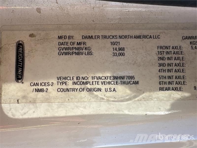 Freightliner M2106 4x2 Rollback Truck Hinausautot