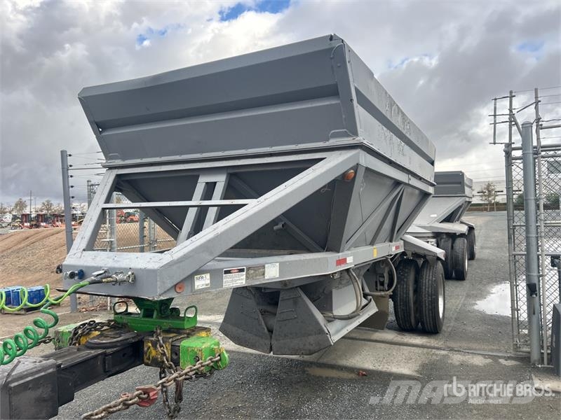 Fruehauf 18 ft S/A Belly Dump Trailer 티퍼 트레일러