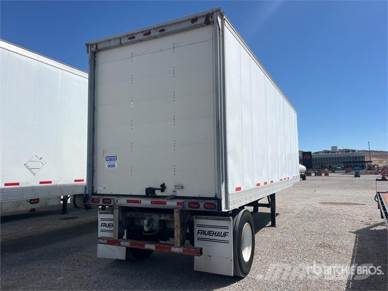 Fruehauf 28 ft x 102 in S/A Van Trailer Reboques de caixa fechada