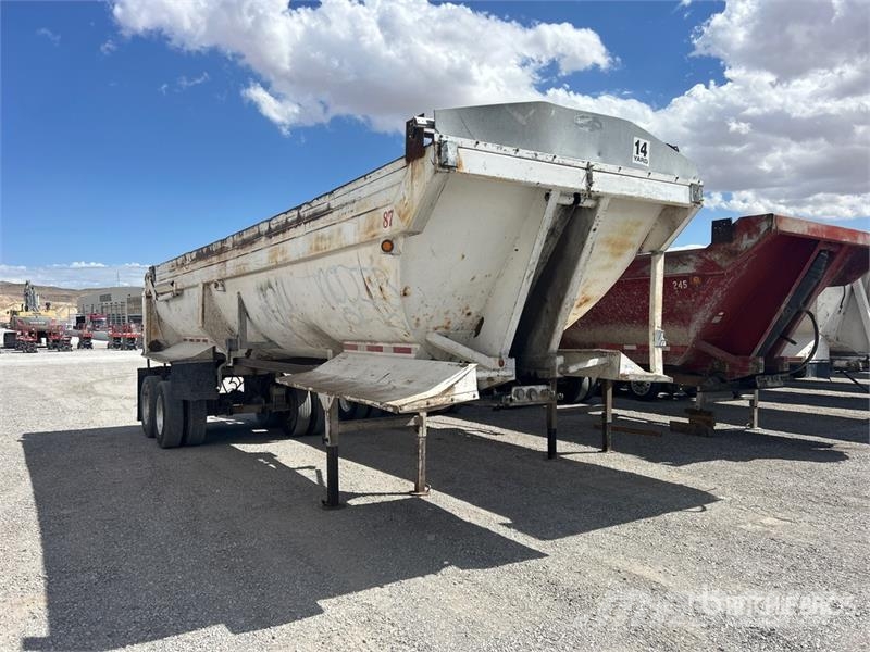 Fruehauf 31 ft T/A End Dump Trailer Kiper prikolice