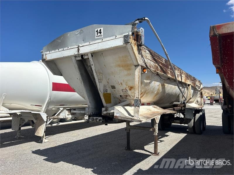 Fruehauf 31 ft T/A End Dump Trailer Kiper prikolice