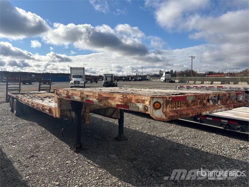 Fruehauf 37 ft T/A Step Deck Trailer Plataformas bajas