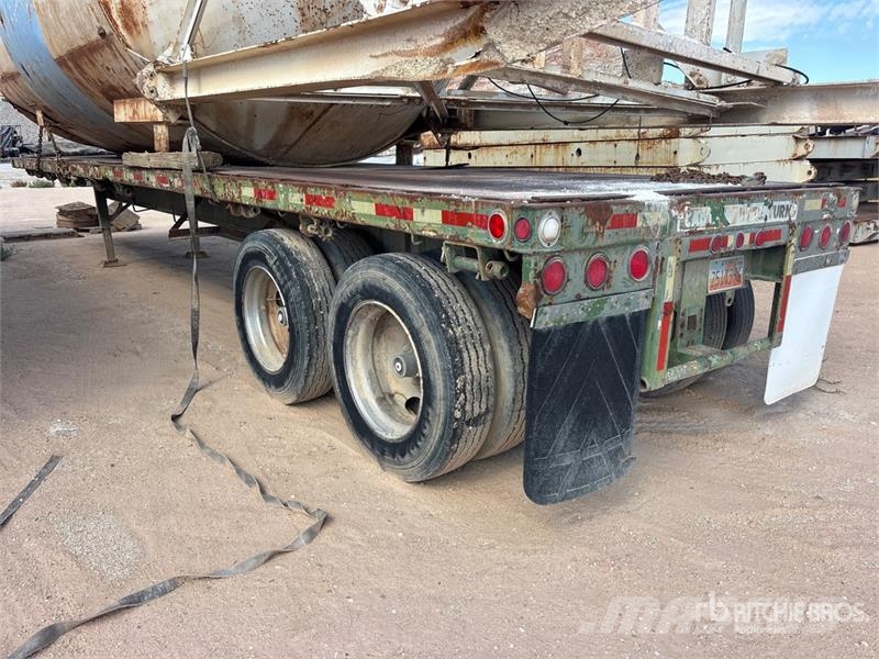 Fruehauf 40 ft T/A Flatbed Trailer 平板式/側卸式拖車