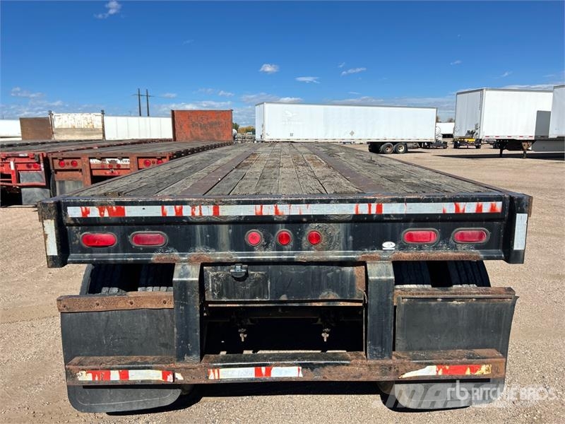 Fruehauf 45 ft T/A Flatbed Trailer Remorque ridelle