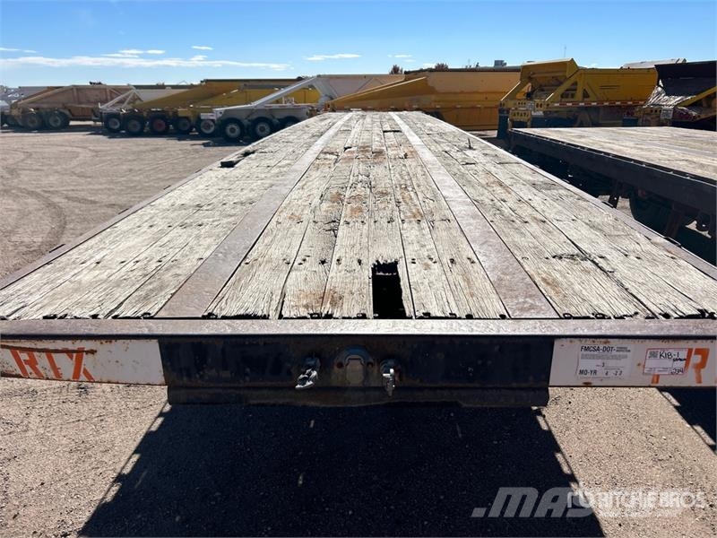 Fruehauf 45 ft T/A Flatbed Trailer Remorque ridelle