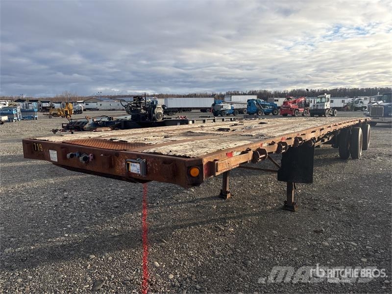 Fruehauf 45 ft T/A Flatbed Trailer Plato/keson prikolice