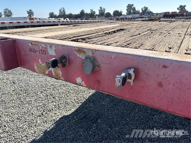 Fruehauf 48 ft T/A Double Drop Step Deck Trailer Tieflader
