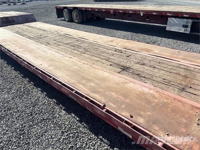 Fruehauf 48 ft T/A Double Drop Step Deck Trailer Tieflader
