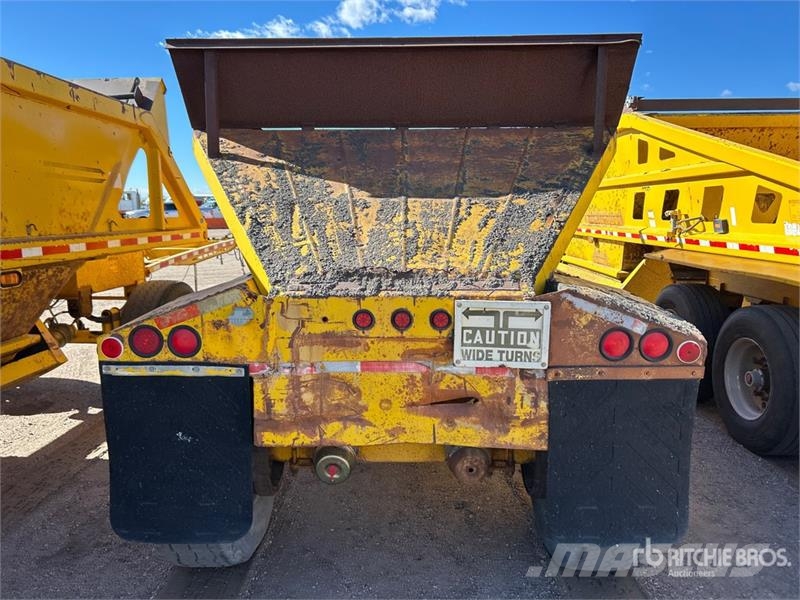 Fruehauf DESB2M11A 20 ft T/A Pup Belly Dump Trailer Bañeras