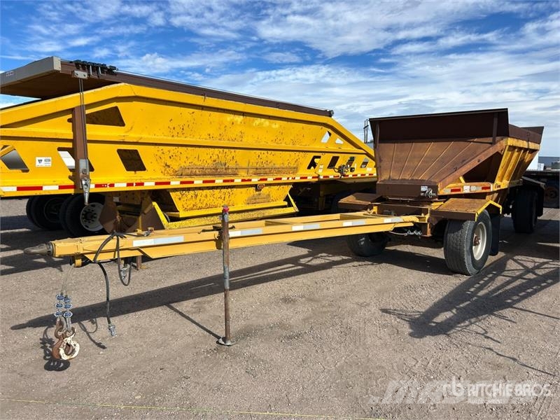 Fruehauf DESB2M11A 20 ft T/A Pup Belly Dump Trailer Bañeras