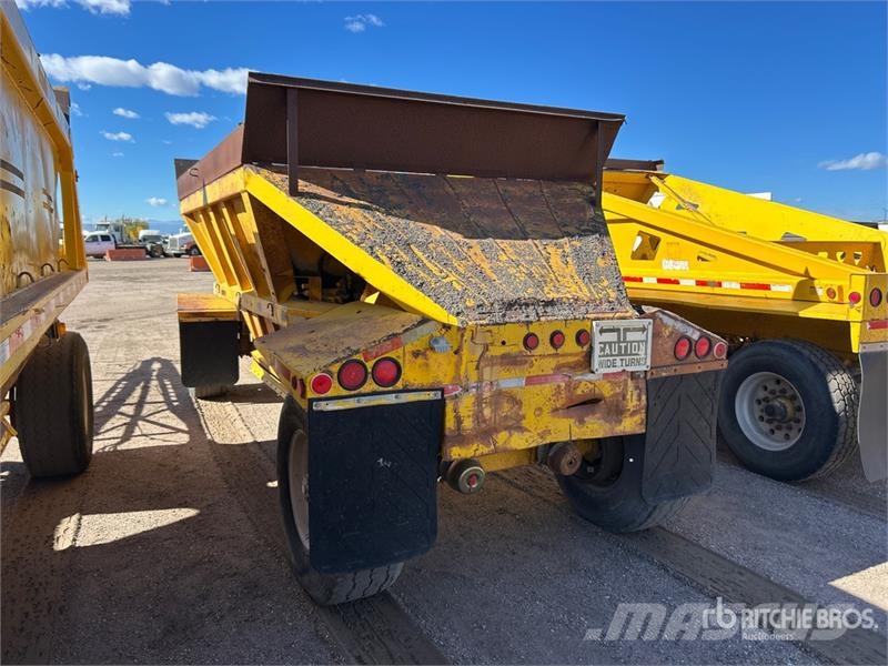 Fruehauf DESB2M11A 20 ft T/A Pup Belly Dump Trailer Bañeras