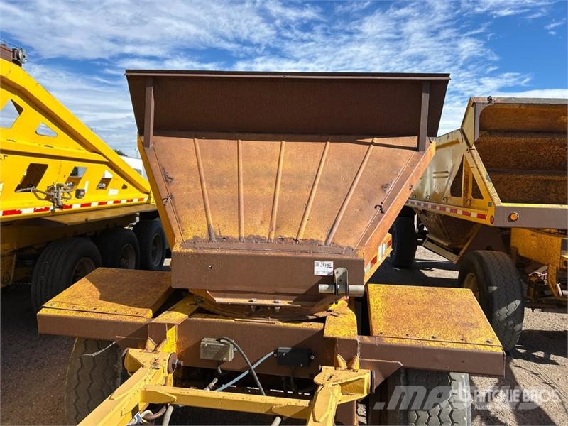 Fruehauf DESB2M11A 20 ft T/A Pup Belly Dump Trailer Bañeras