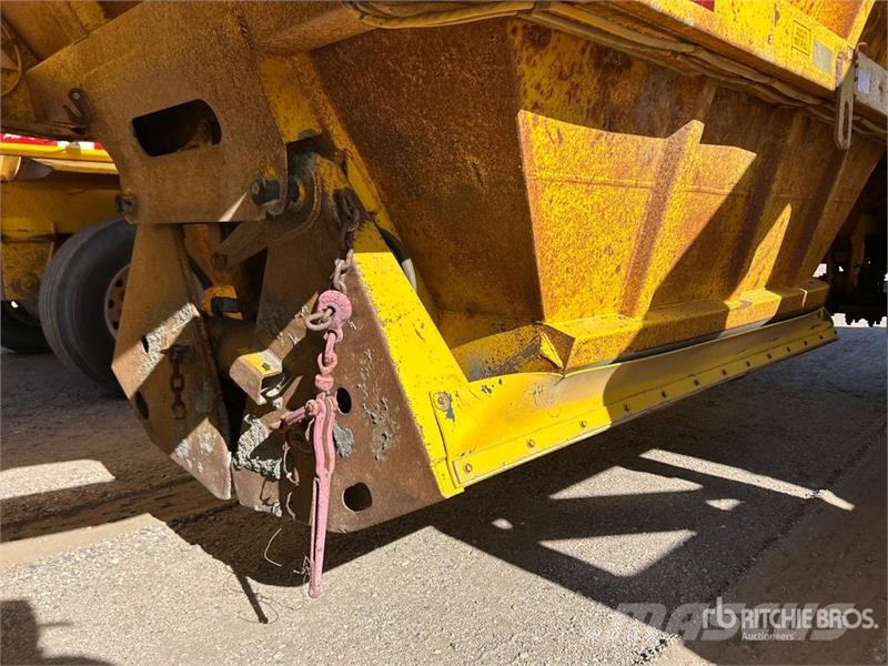 Fruehauf DESB2M11A 20 ft T/A Pup Belly Dump Trailer Bañeras