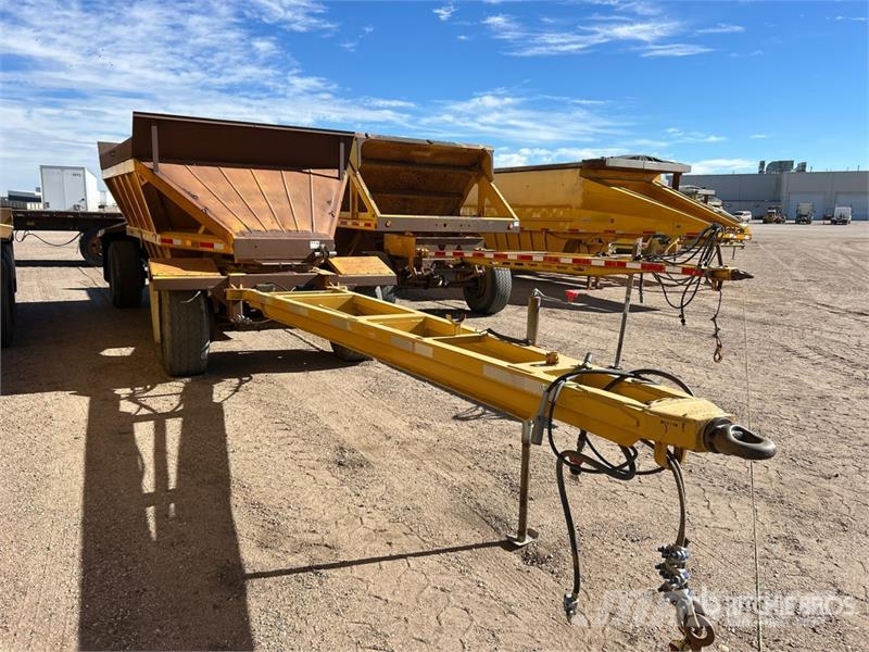Fruehauf DESB2M11A 20 ft T/A Pup Belly Dump Trailer Bañeras