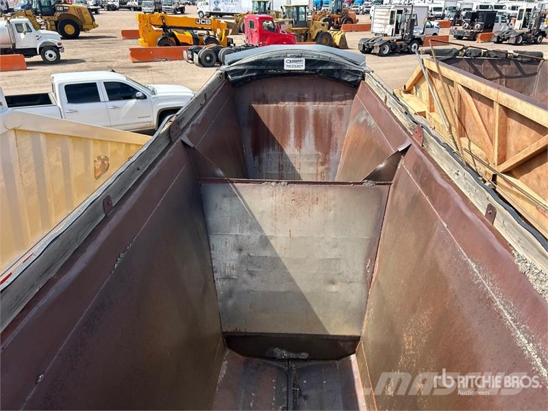 Fruehauf DESM2M22 40 ft T/A Belly Dump Trailer Kipper