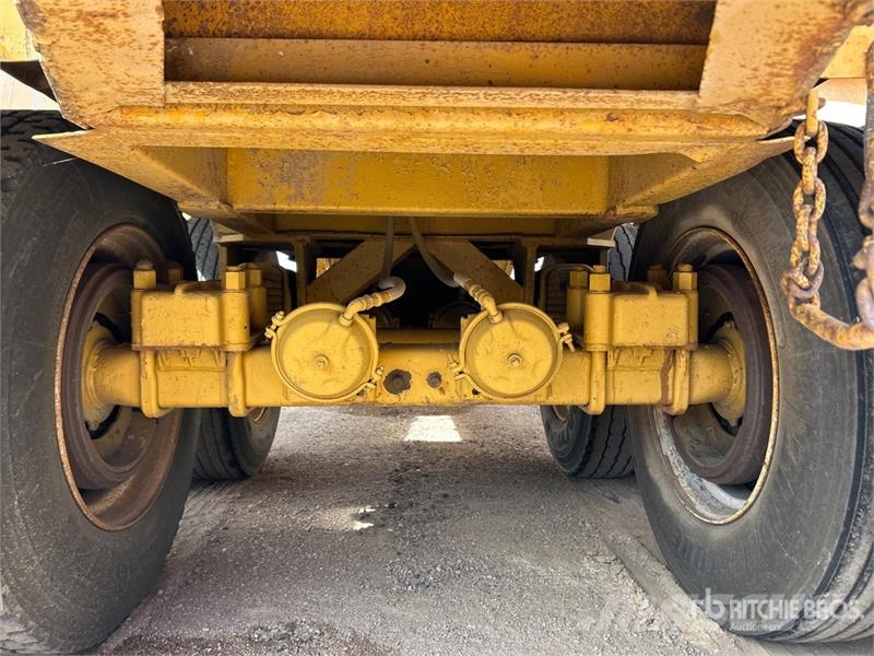 Fruehauf DESM2M22 40 ft T/A Belly Dump Trailer Kipper