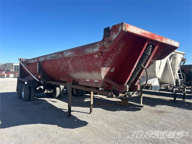 Fruehauf DRXXM232W 33 ft T/A End Dump Trailer Pašizgāzējs