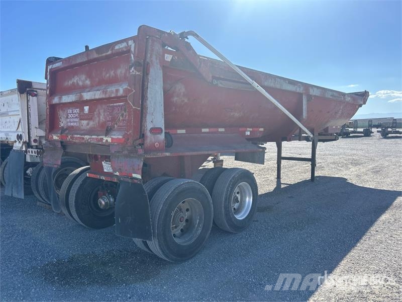 Fruehauf DRXXM232W 33 ft T/A End Dump Trailer Pašizgāzējs