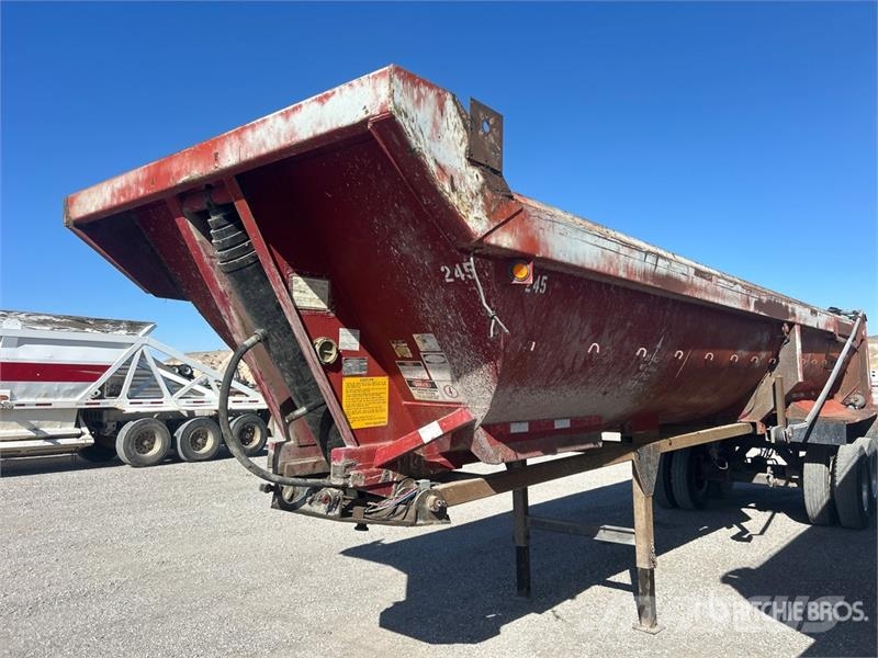 Fruehauf DRXXM232W 33 ft T/A End Dump Trailer Pašizgāzējs