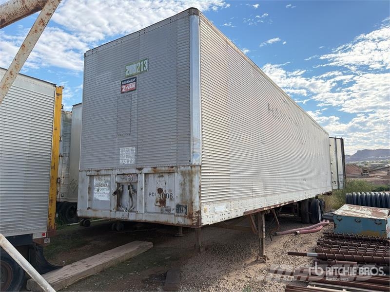 Fruehauf FBZX-F2-40 40 ft T/A Van Trailer Furgoonhaagised