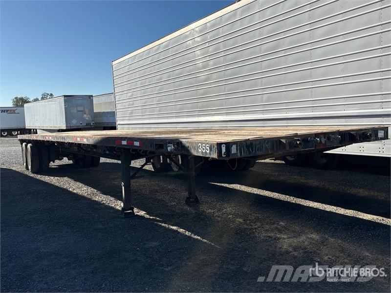 Fruehauf PF-T2-48 48 ft T/A Flatbed Trailer مقطوروات مسطحة/مفصلية الجوانب