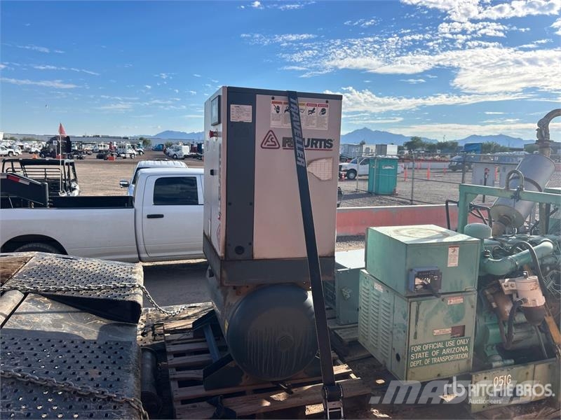 FS Curtis Skid-Mounted Electric 60 gal Air Compres Kompresory