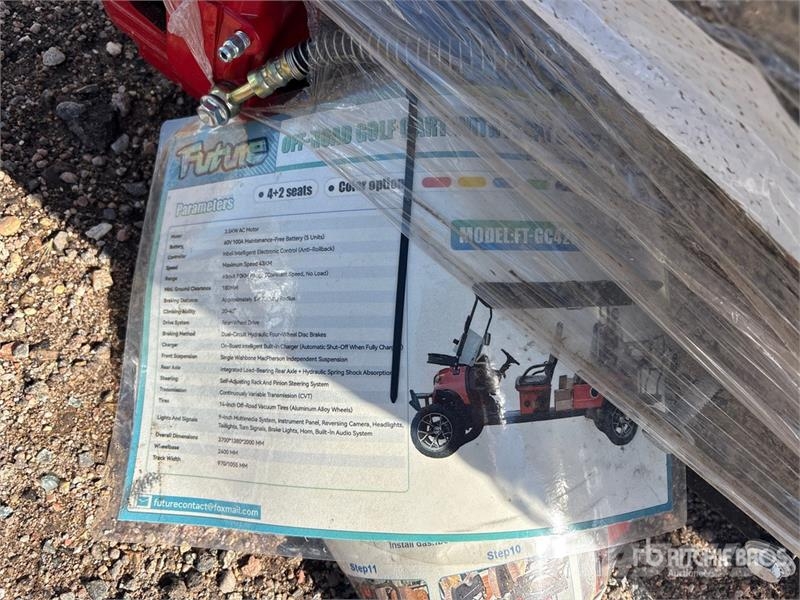  Future FT-GC42S Electric Golf Cart (Inoperable) 高尔夫球车