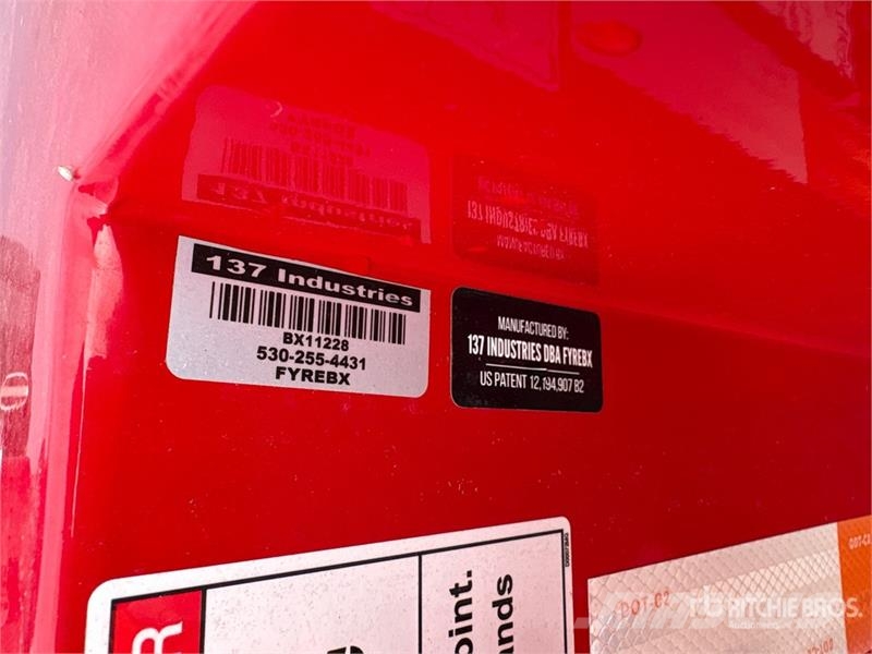 Fyrebx T5 90 in 500 Gallon Fire/Dust Suppression S Andet tilbehør