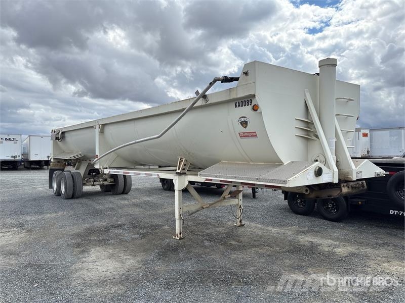 Gallegos 37 ft T/A End Dump Trailer Самоскиди