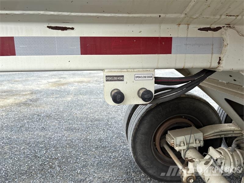 Gallegos 37 ft T/A End Dump Trailer Самоскиди