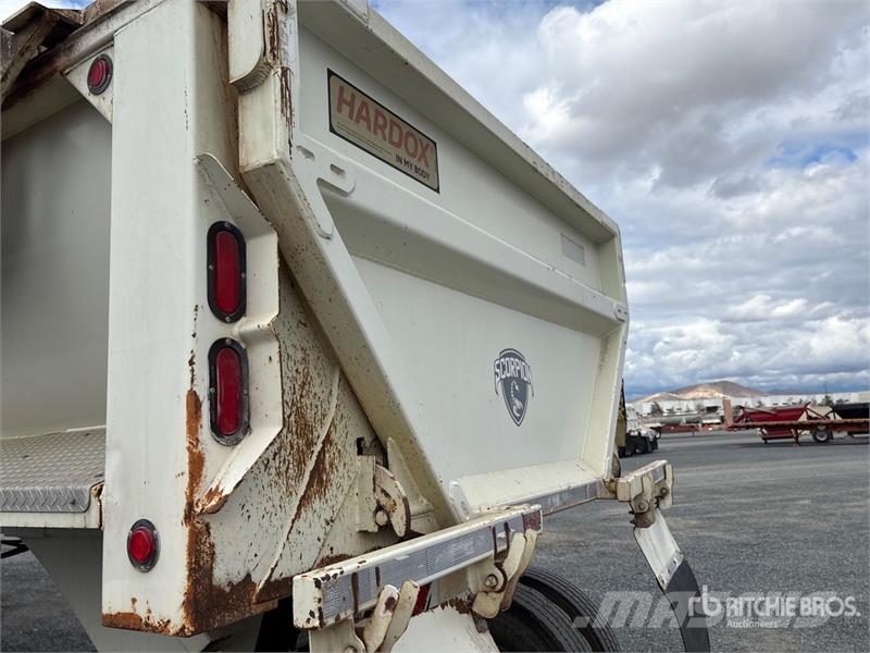 Gallegos 37 ft T/A End Dump Trailer Самоскиди
