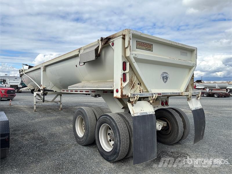 Gallegos 37 ft T/A End Dump Trailer Самоскиди