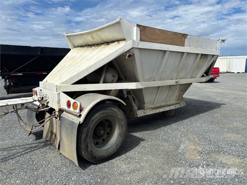 Gally 20 ft S/A Belly Dump Trailer Kipper