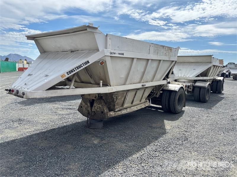 Gally 20 ft S/A Belly Dump Trailer Kipper