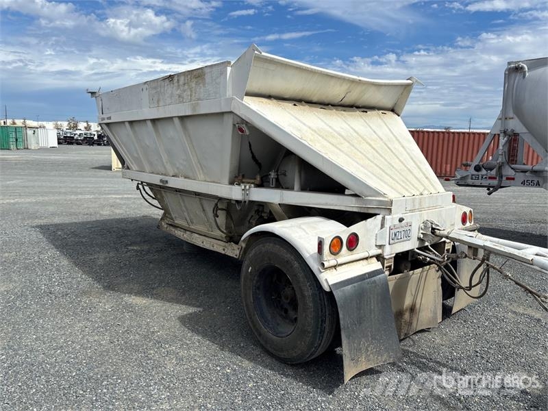 Gally 20 ft S/A Belly Dump Trailer Kipper