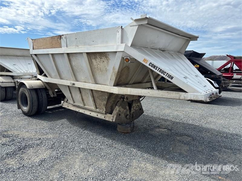 Gally 20 ft S/A Belly Dump Trailer Kipper