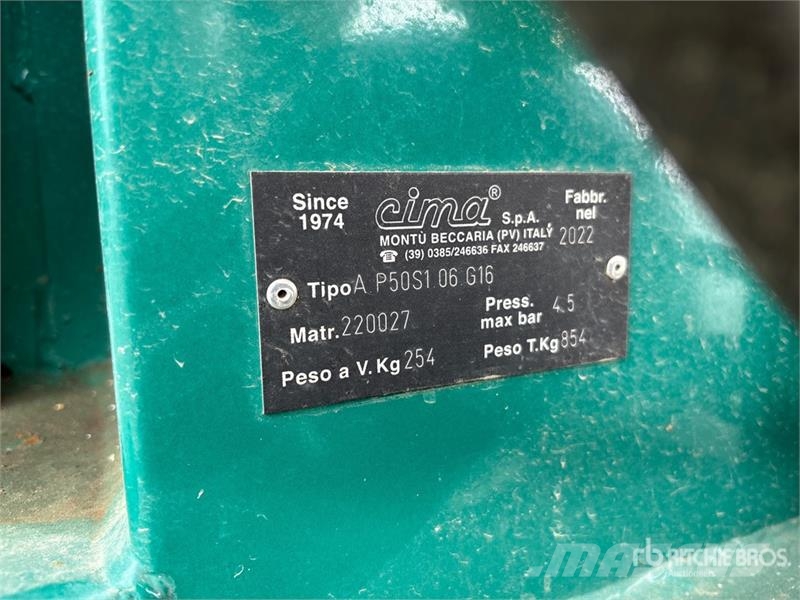 Gearmore A.P50S1.06.G16 20 ft S/A Orchard Pull-Typ Pulverizadores arrastrados