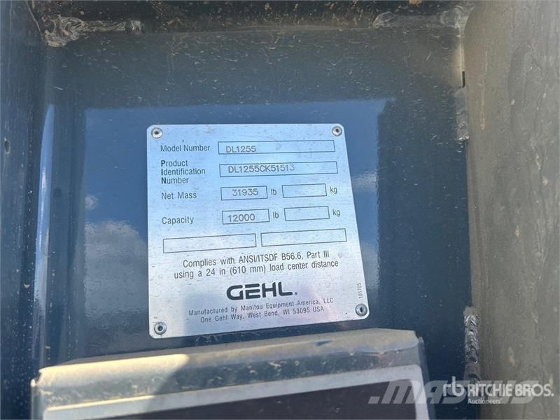 Gehl DL12-55 Telehandler مناولات متداخلة