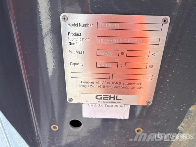 Gehl DL12H-40 Τηλεσκοπικοί ανυψωτές
