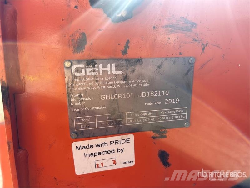Gehl R105 Skid Steer Loader 滑移轉向裝載機