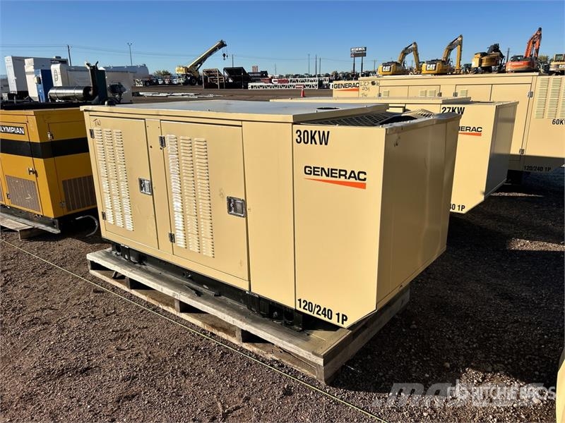 Generac 30 kW Skid-Mounted Generator Set Generatori diesel