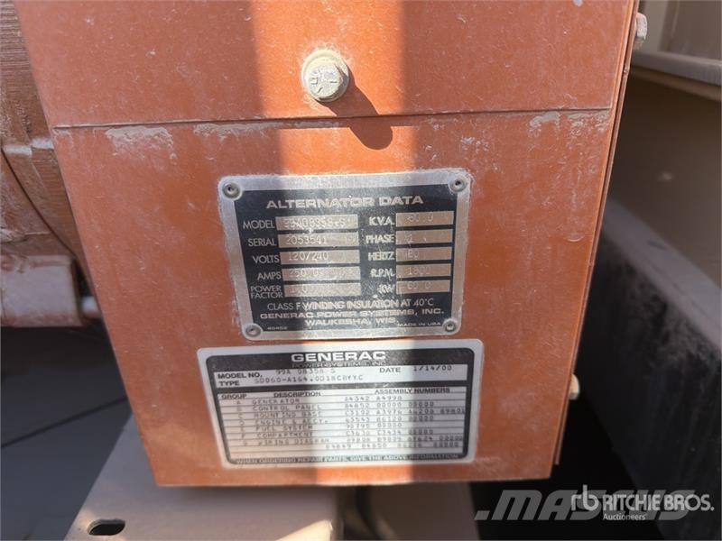 Generac 99A08358-S 60 kW Generator Set Diesel generatoren