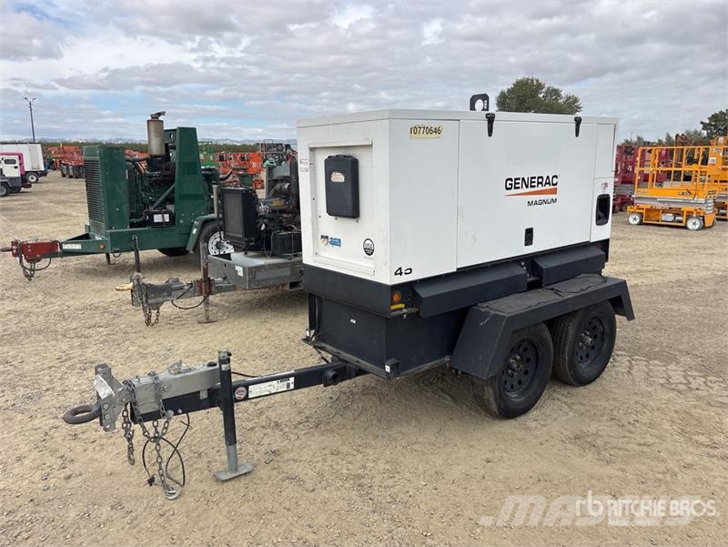 Generac MMG45IF4 38 kW Mobile Generator Set Naftové generátory