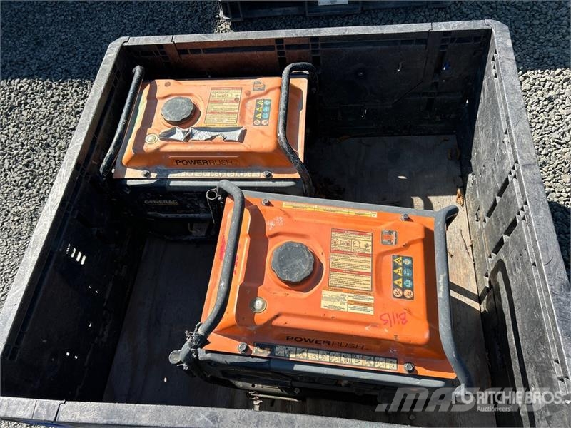 Generac of (2) Generac GP3600 3.6 kW Portable Generator Se Drugi agregati